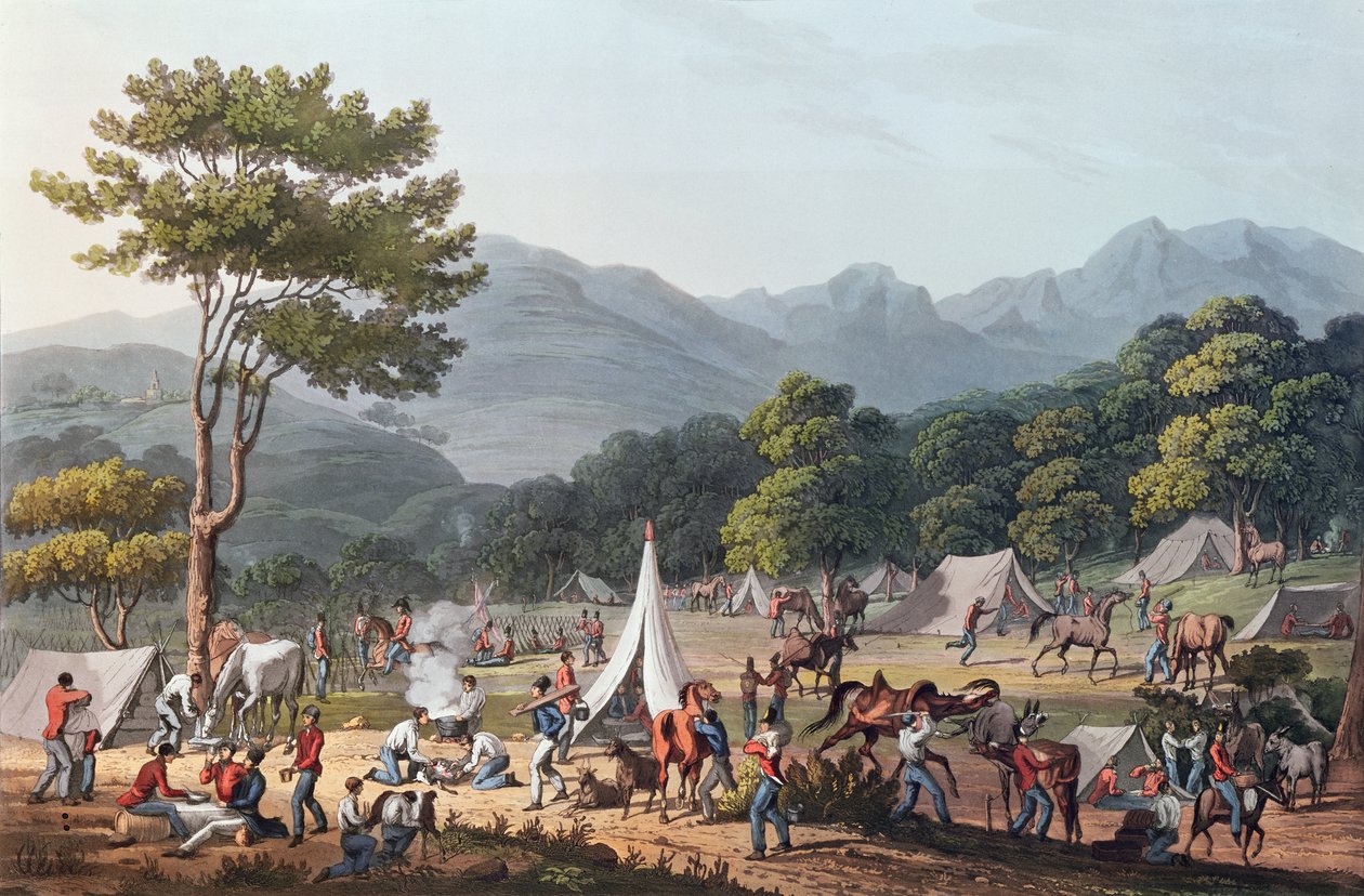 C. Turner tarafından oyulmuş, 19 Mayıs 1811 (renkli litografi) by Thomas Staunton St. Clair