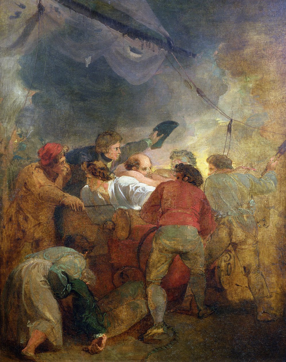 ಗನ್ ಸಿಬ್ಬಂದಿ ಟರ್ಕಿ by Thomas Stothard