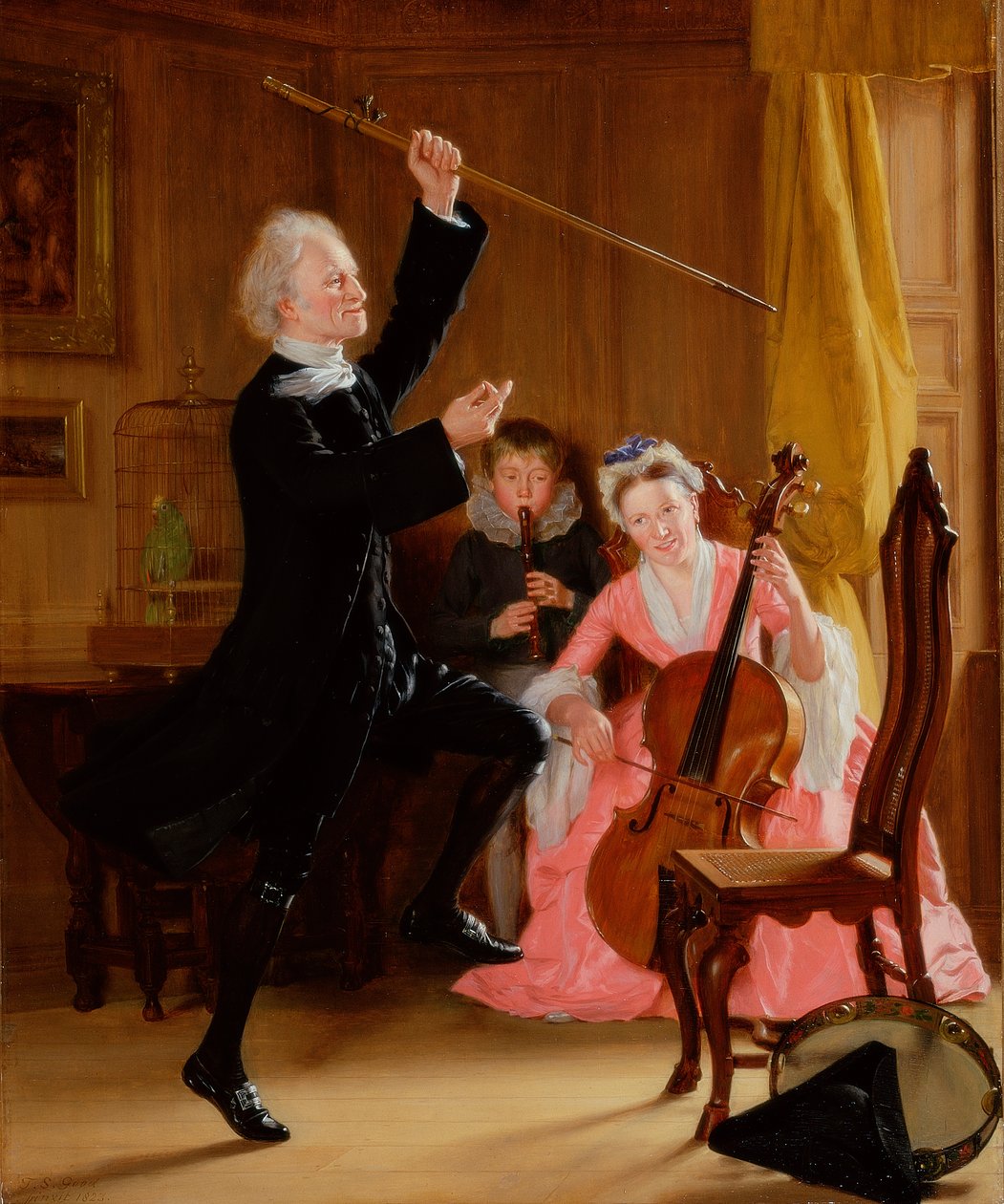 Müziğin Gücü, 1823 by Thomas Sword Good