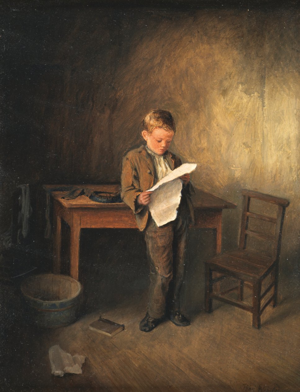 Haberleri Okumak, 1856-1886 by Thomas Webster