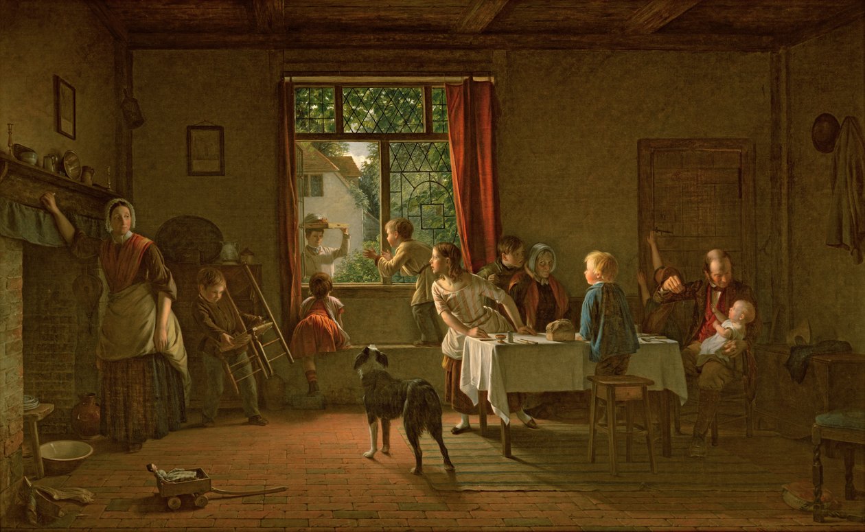 Kızarmış Domuz, 1862 by Thomas Webster