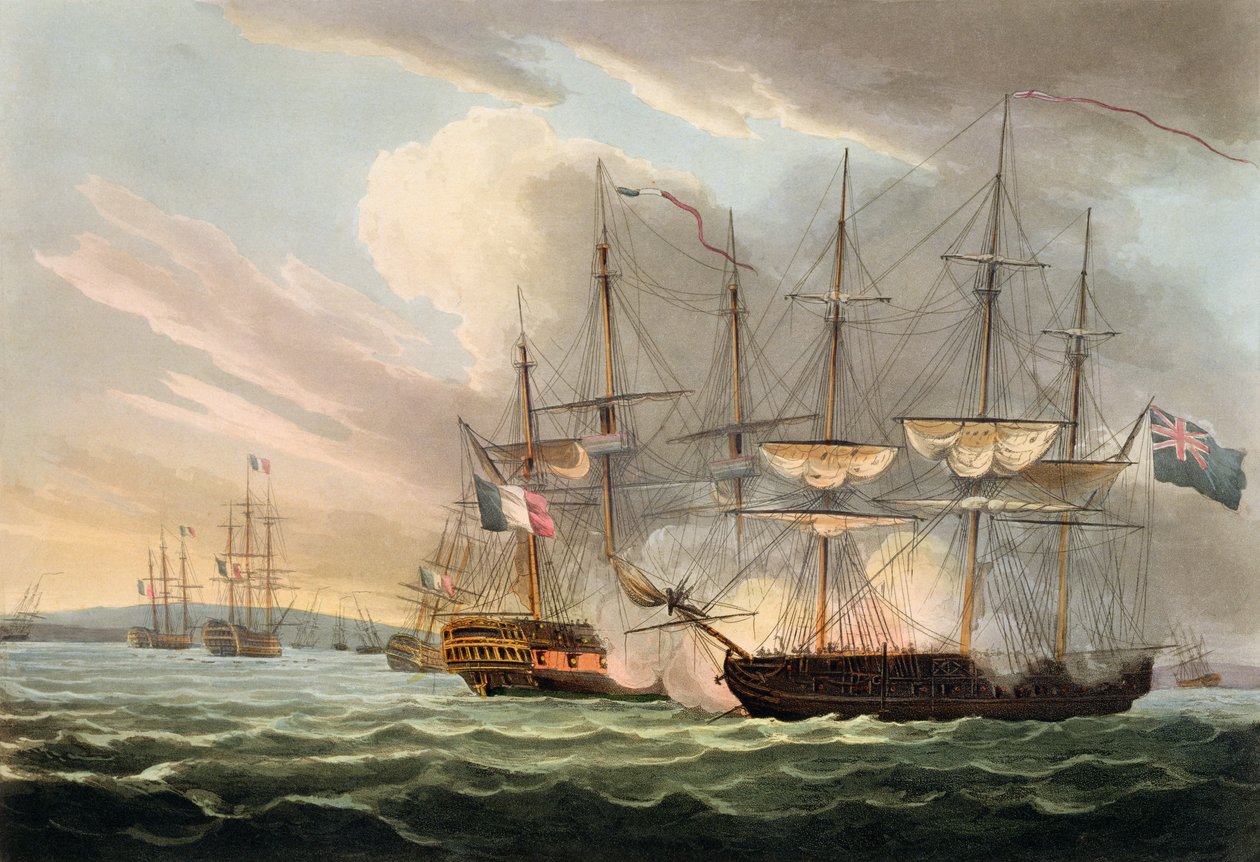 Bask Yollarında Fransız Filosunun İmhası, 12 Nisan 1809, James Jenkins