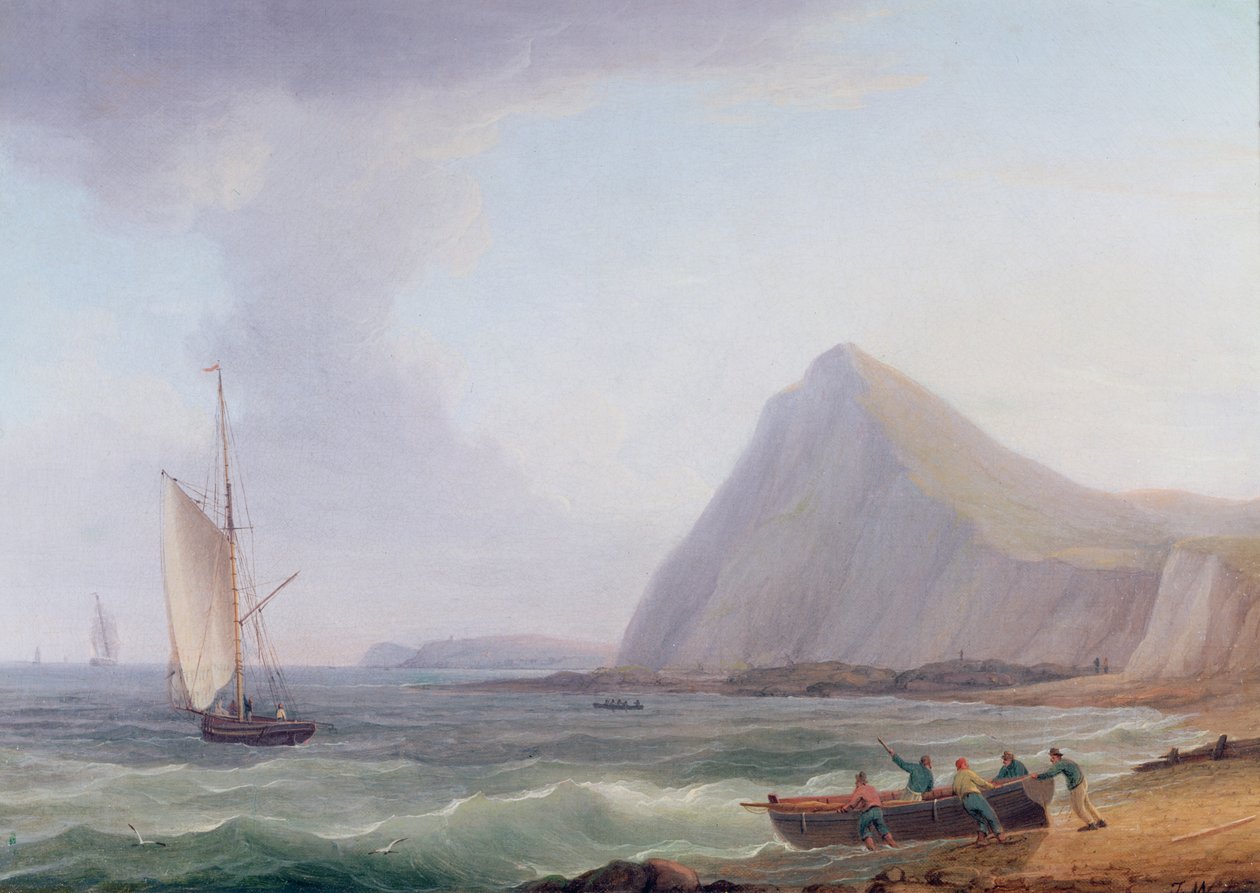 dover kayalıkları by Thomas Whitcombe
