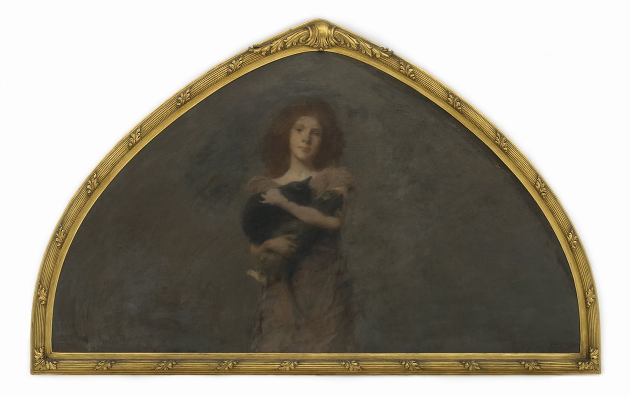 Sanatçının Kızının Erken Portresi, 1893-94 by Thomas Wilmer Dewing