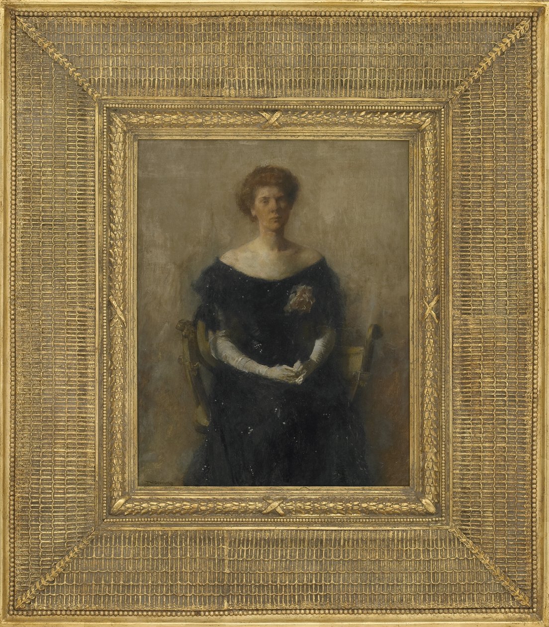 Sanatçının Kızının Portresi, 1906 by Thomas Wilmer Dewing