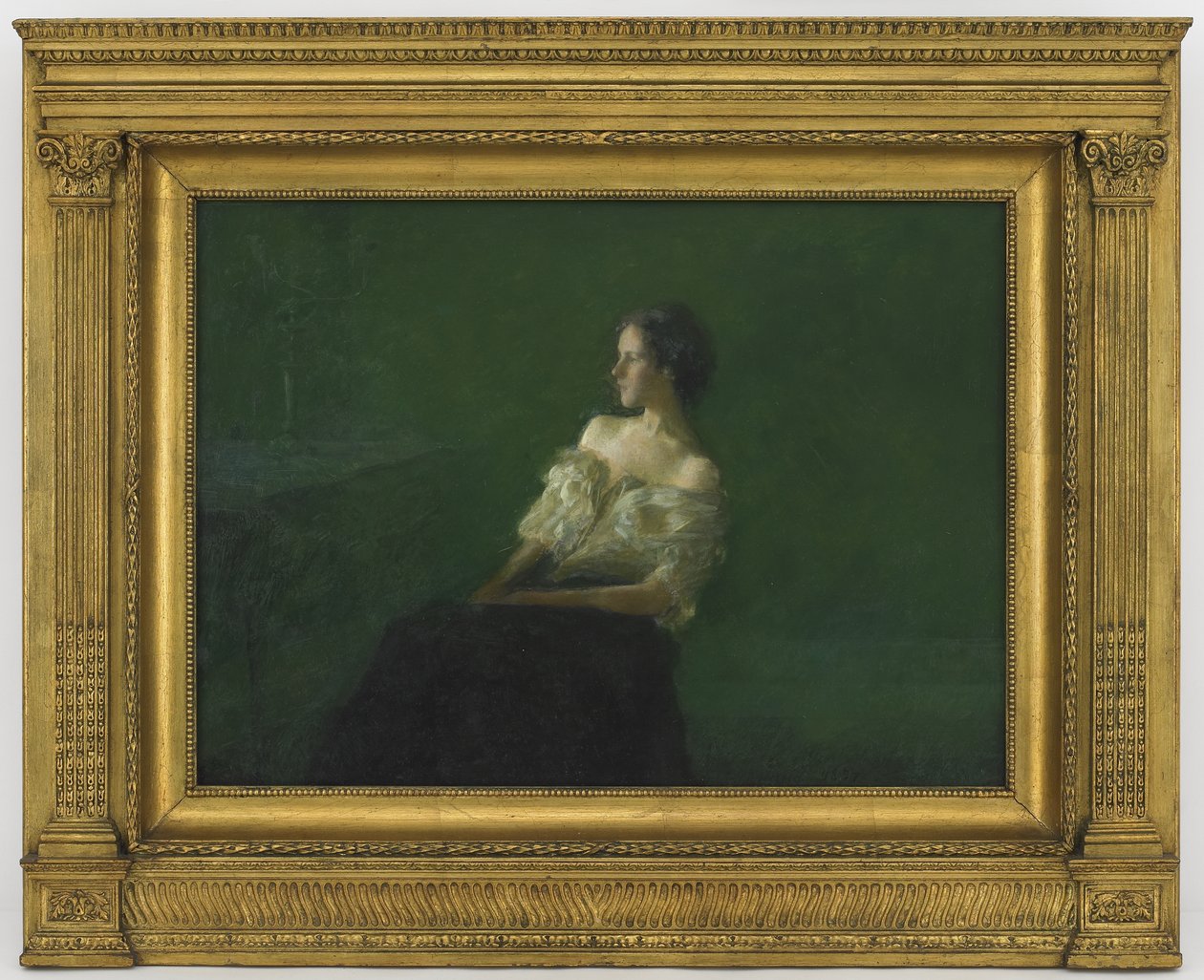 Oturan Kadın Çalışması, 1897 by Thomas Wilmer Dewing