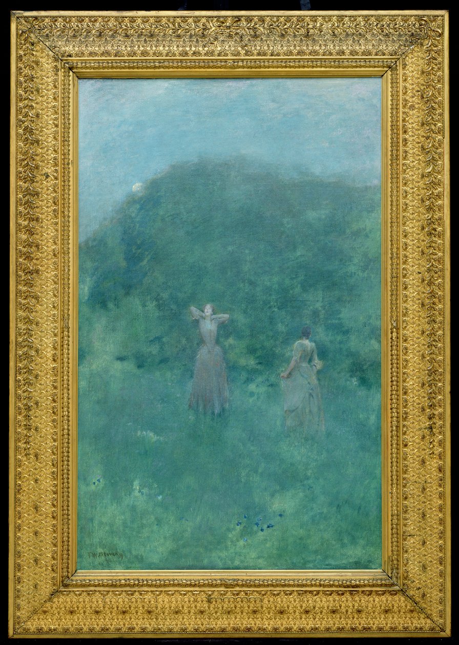 Yaz, 1893 by Thomas Wilmer Dewing