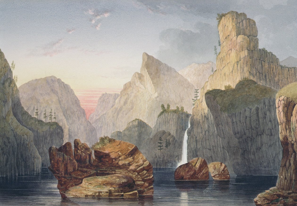 Kara Irkout, Doğu Sibirya by Thomas Witlam Atkinson