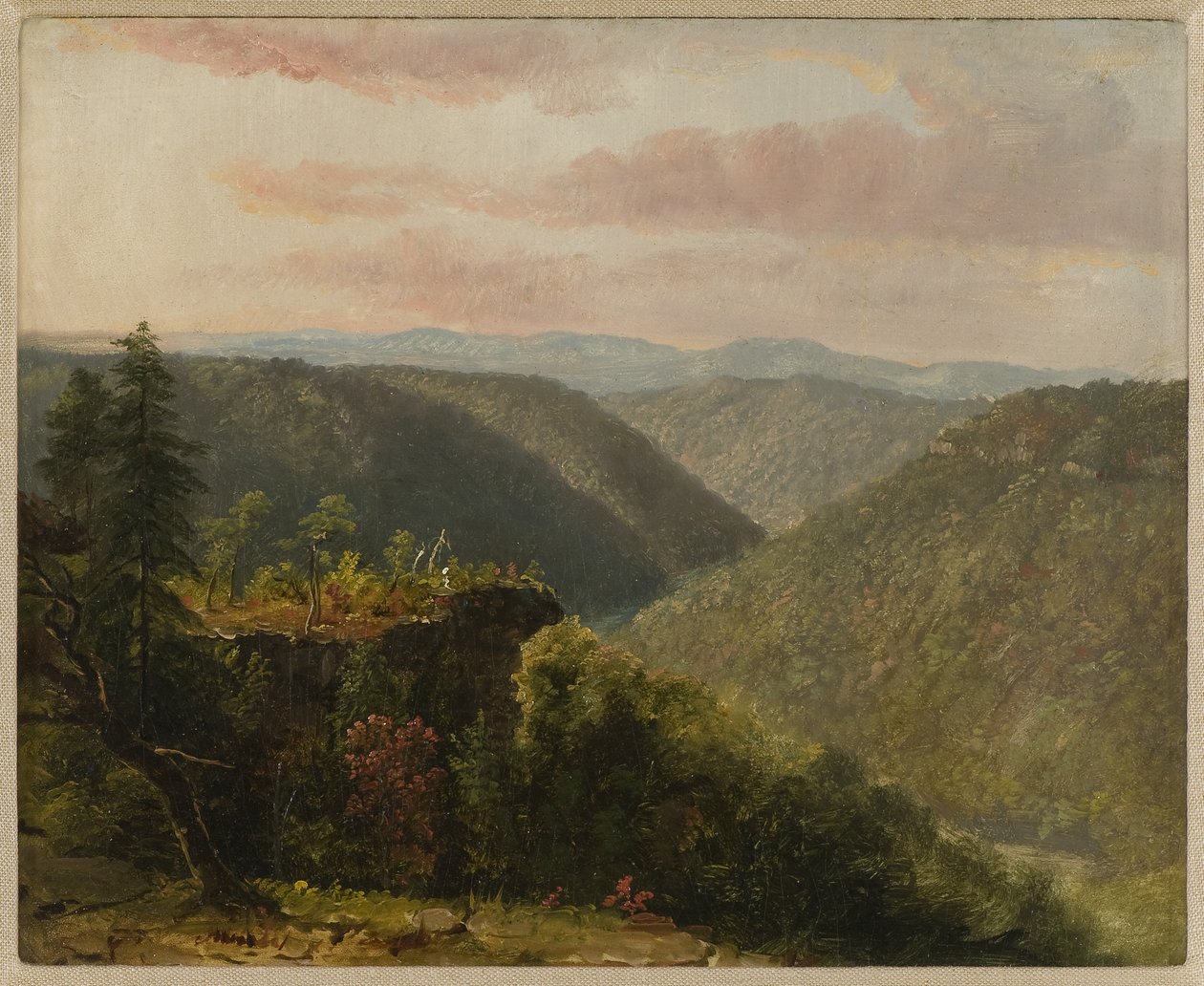 Yuvarlanan Tepeler, 1846 by Thomas Worthington Whittredge