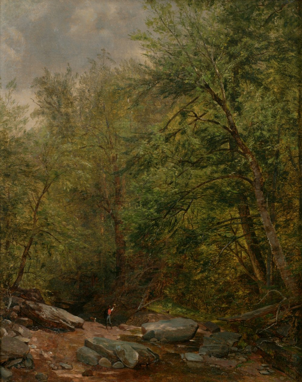 Doğadan Çalışma, 1863 by Thomas Worthington Whittredge