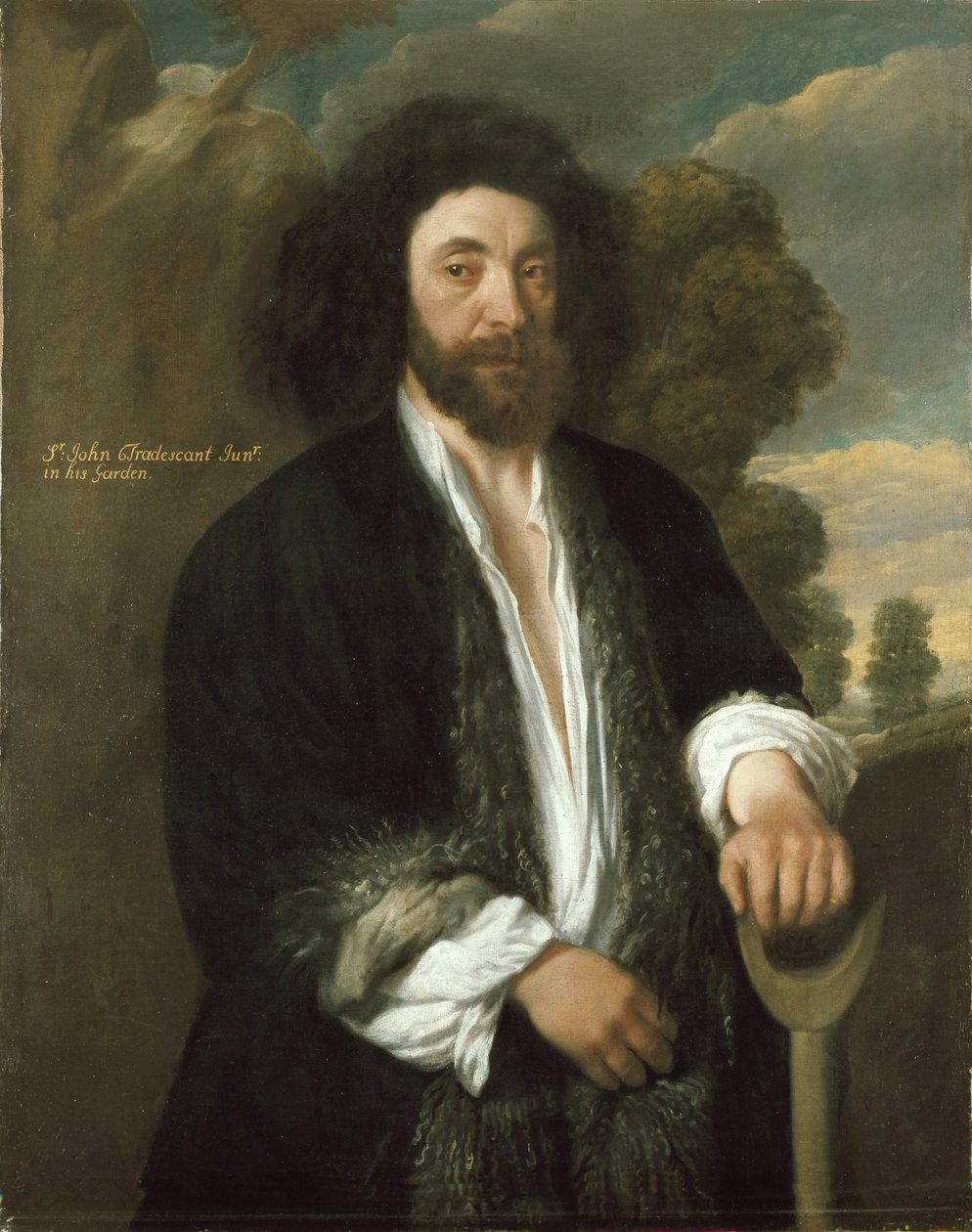 Bir Bahçıvan Olarak Genç John Tradescant, 17. yüzyıl by Thomas de Critz