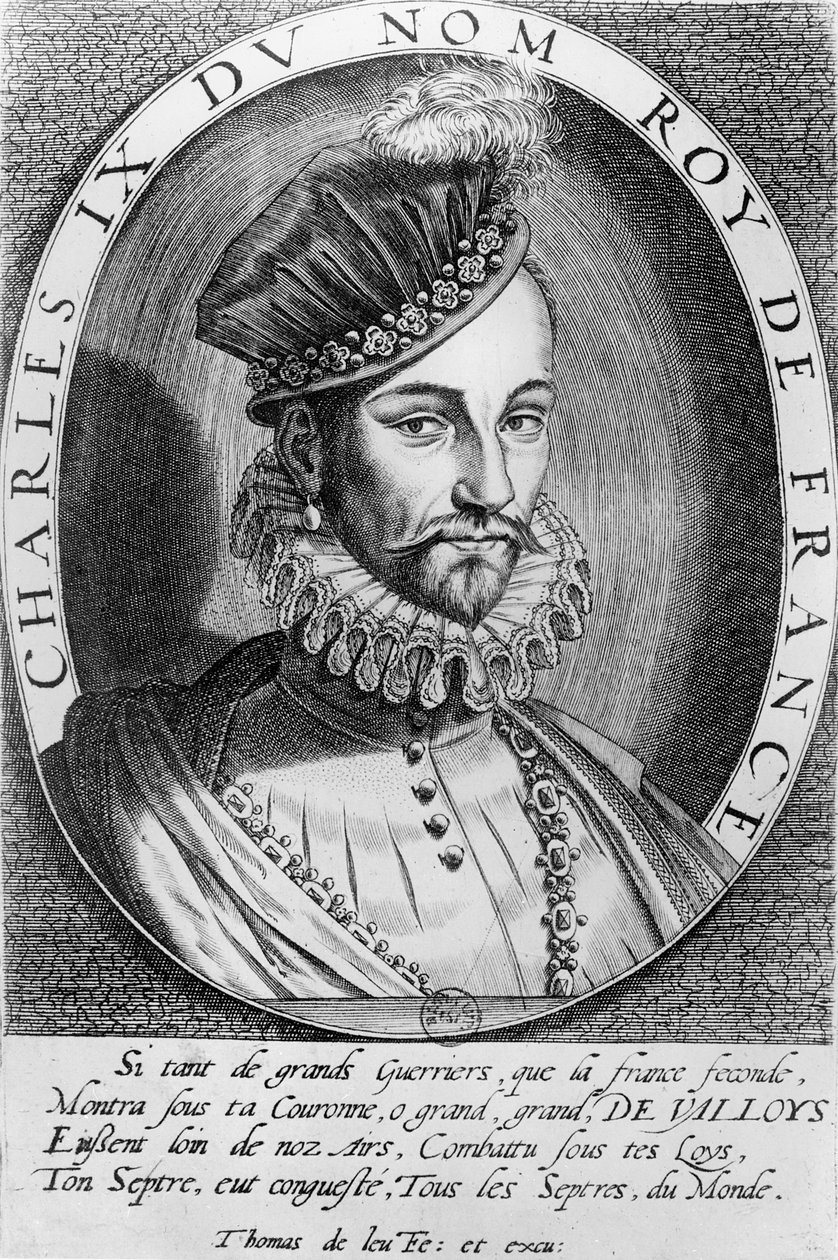 Charles IX, Fransa Kralı by Thomas de Leu