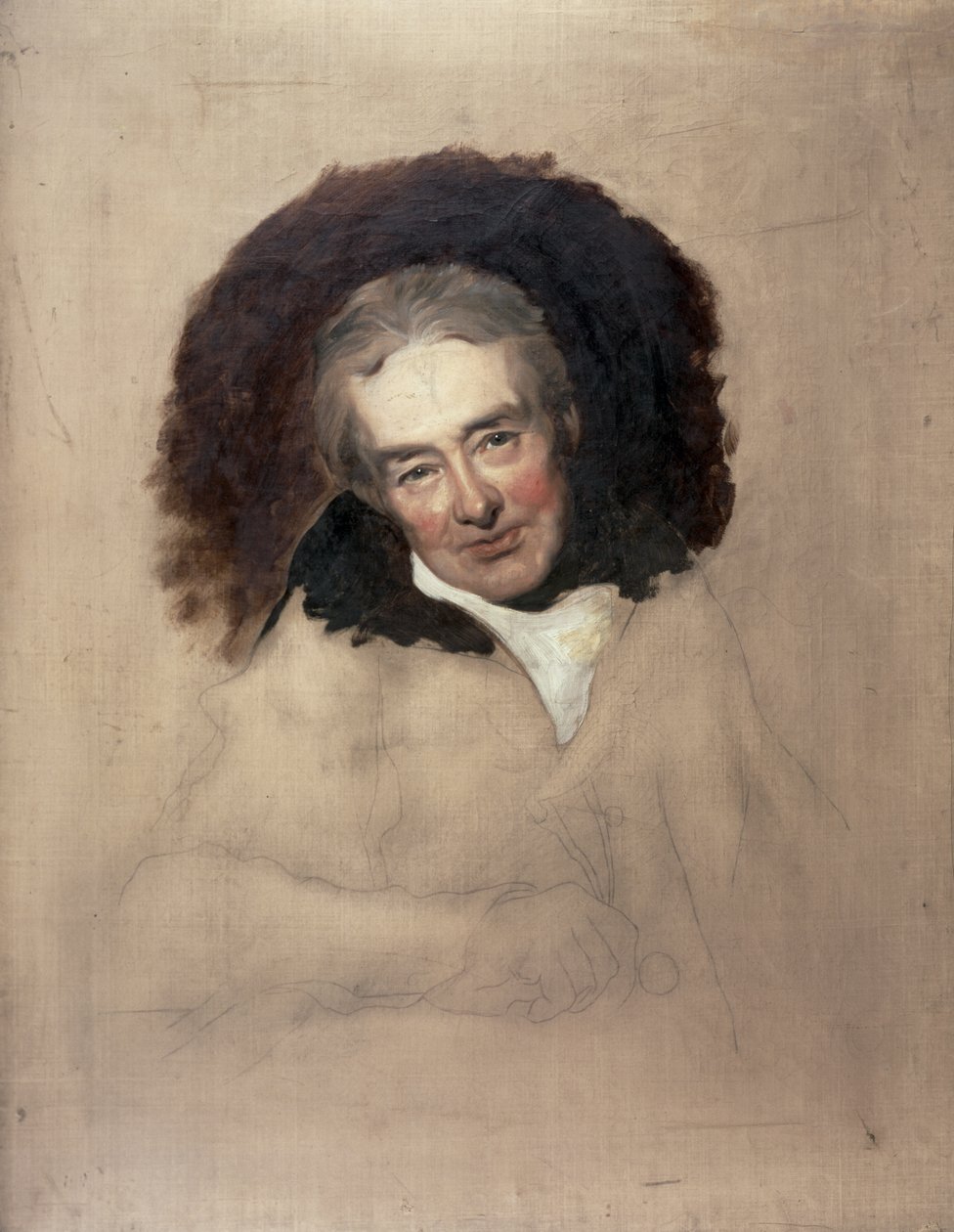 William Wilberforce'un portresi (1759-1833) George Richmond (1809-96) (tuval üzerine yağlı boya) (bkz. 15222) by Thomas (after) Lawrence