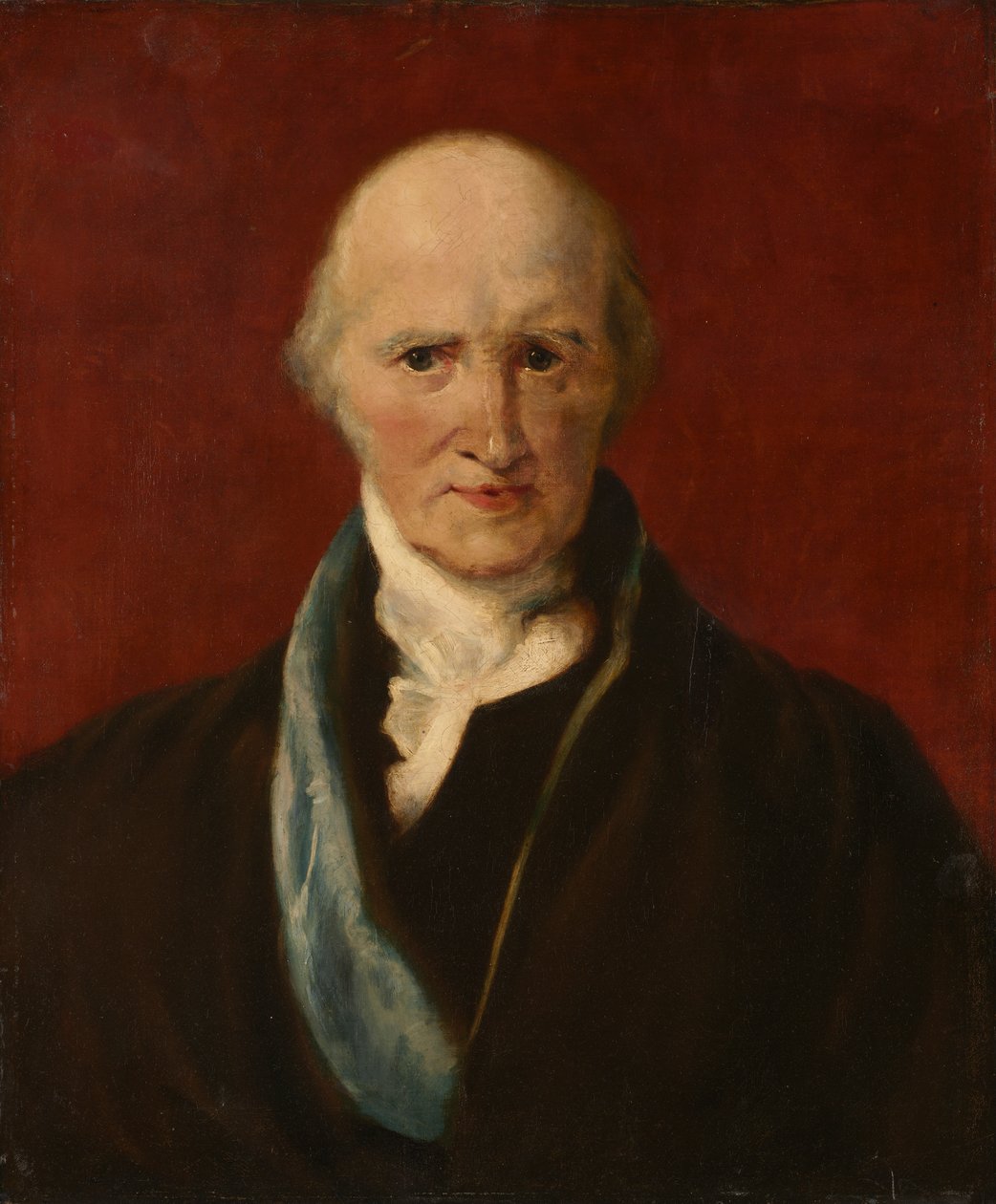 Benjamin West'in portresi by Thomas (attr. to) Lawrence