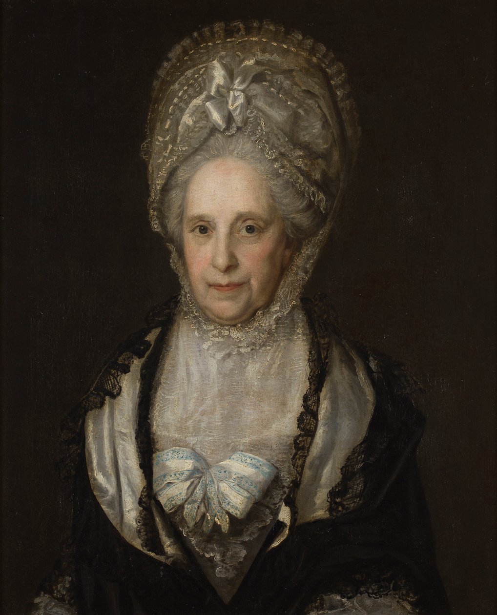 "Bayan Danet" portresi (tuval üzerine yağlı boya) by Thomas (circle of) Gainsborough