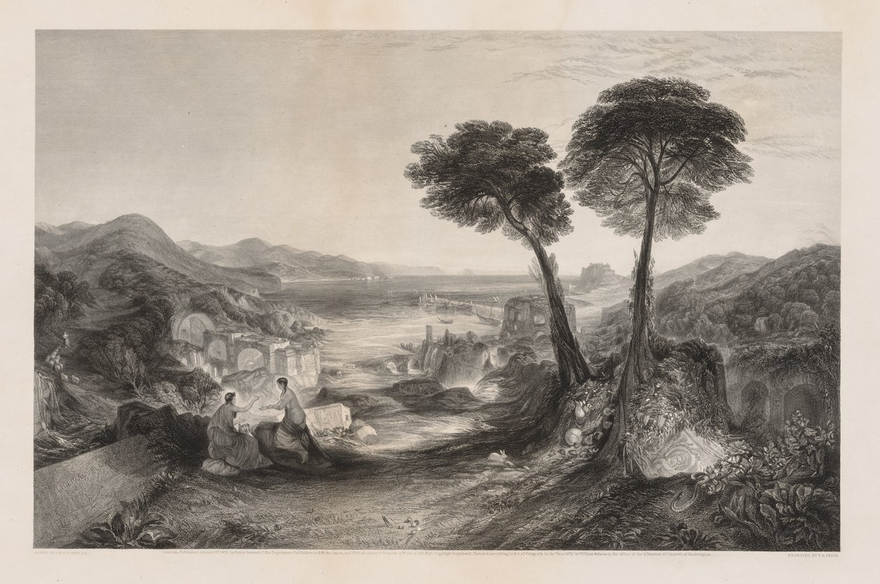 Baiae Körfezi, Apollo ve Sibyl by Thomas Abiel Prior