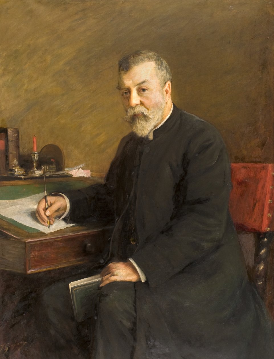 Rahip Dr Peter Grant (1828-1905) by Thomas Alexander Ferguson Graham