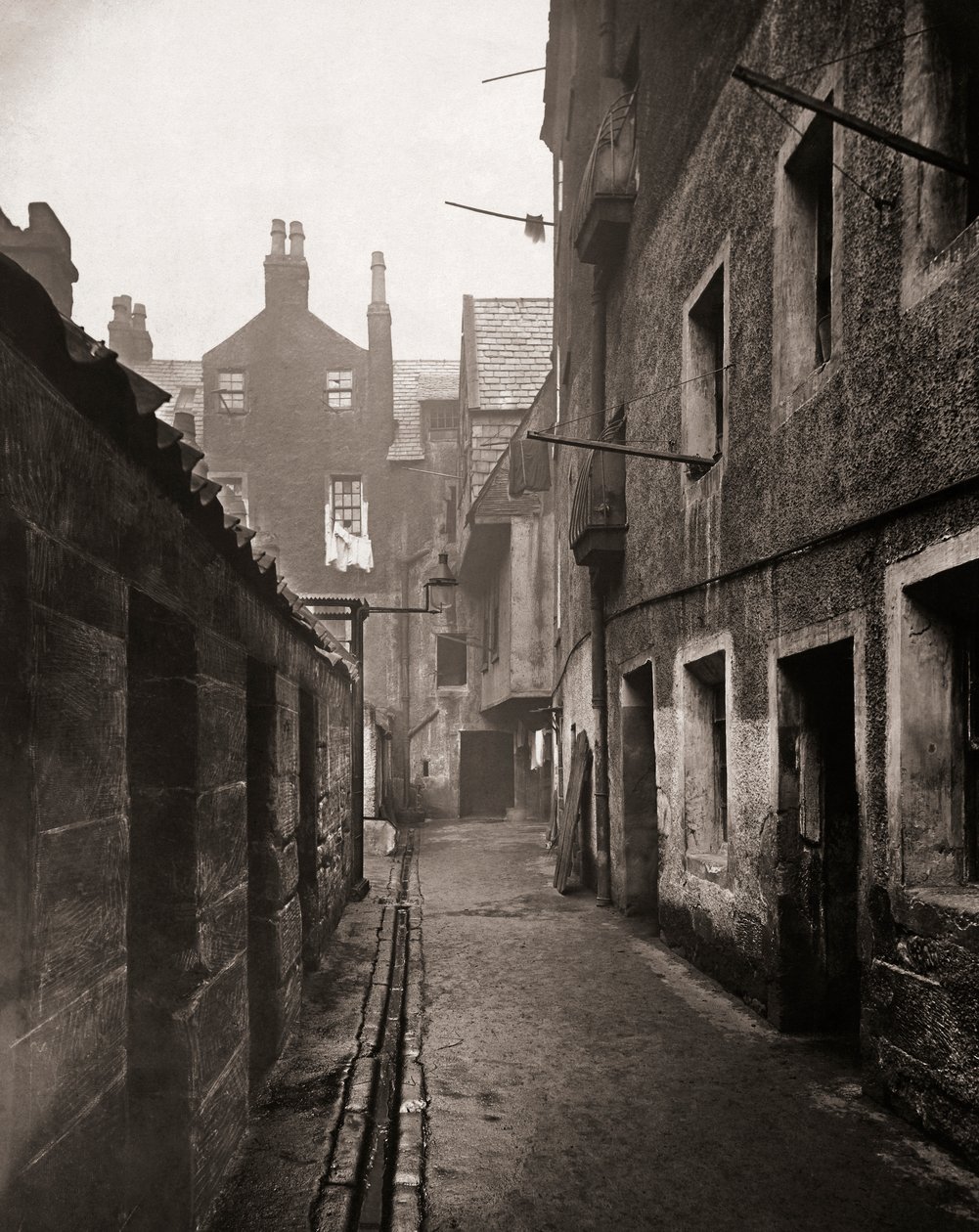 Kapat, High Street, Glasgow, İskoçya by Thomas Annan