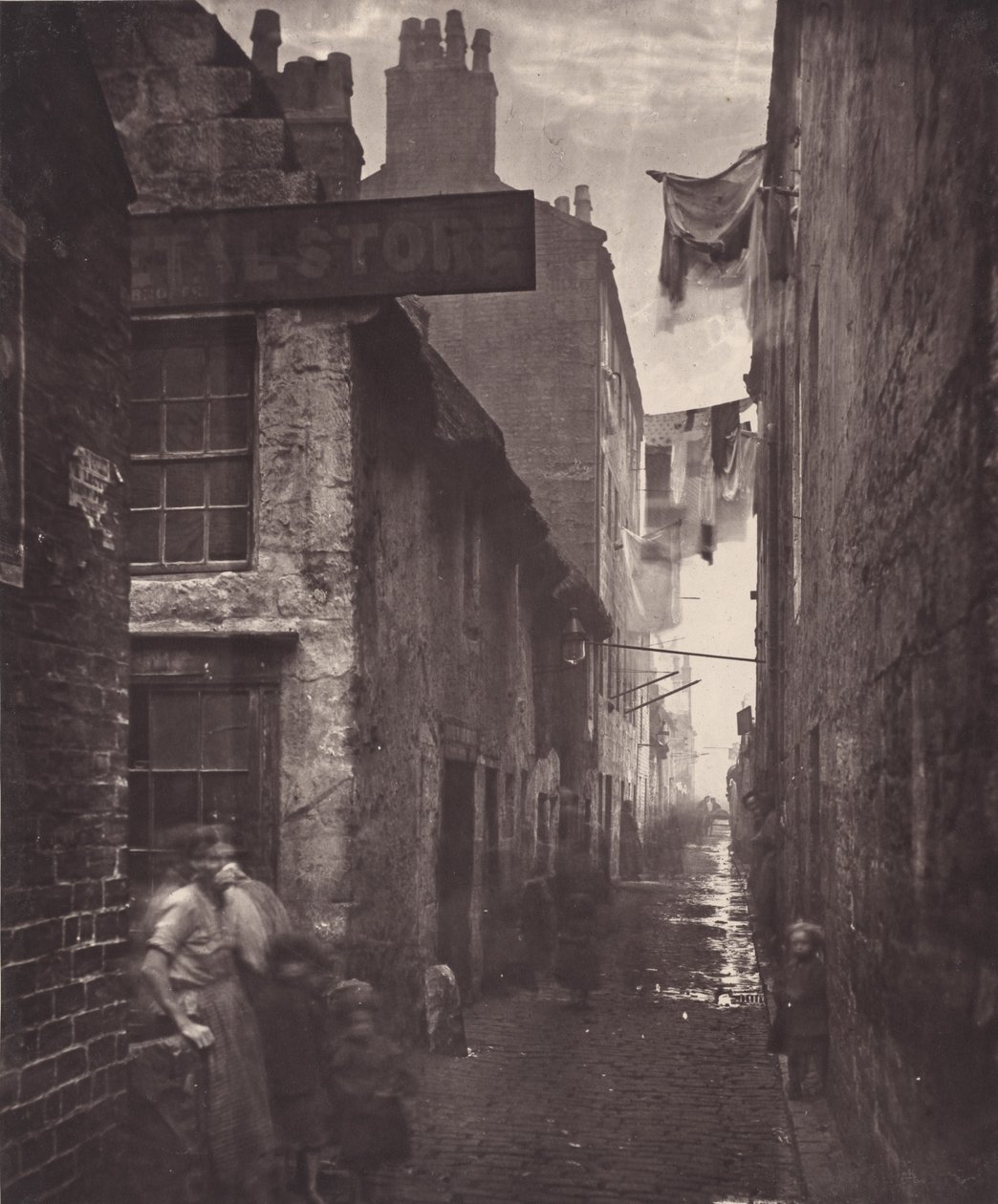 Old Vennel, High Street Kapalı by Thomas Annan