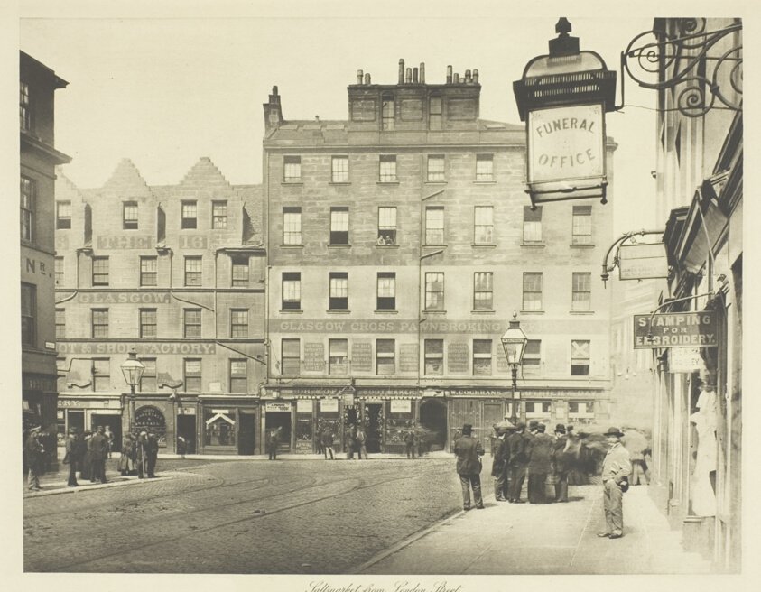 Londra Caddesi'nden Saltmarket by Thomas Annan