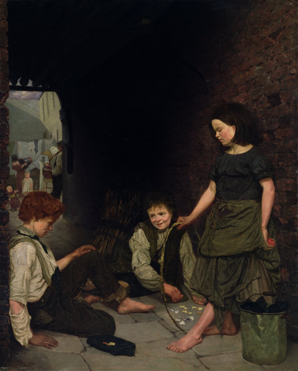 Manchester ve Salford Çocukları by Thomas Armstrong