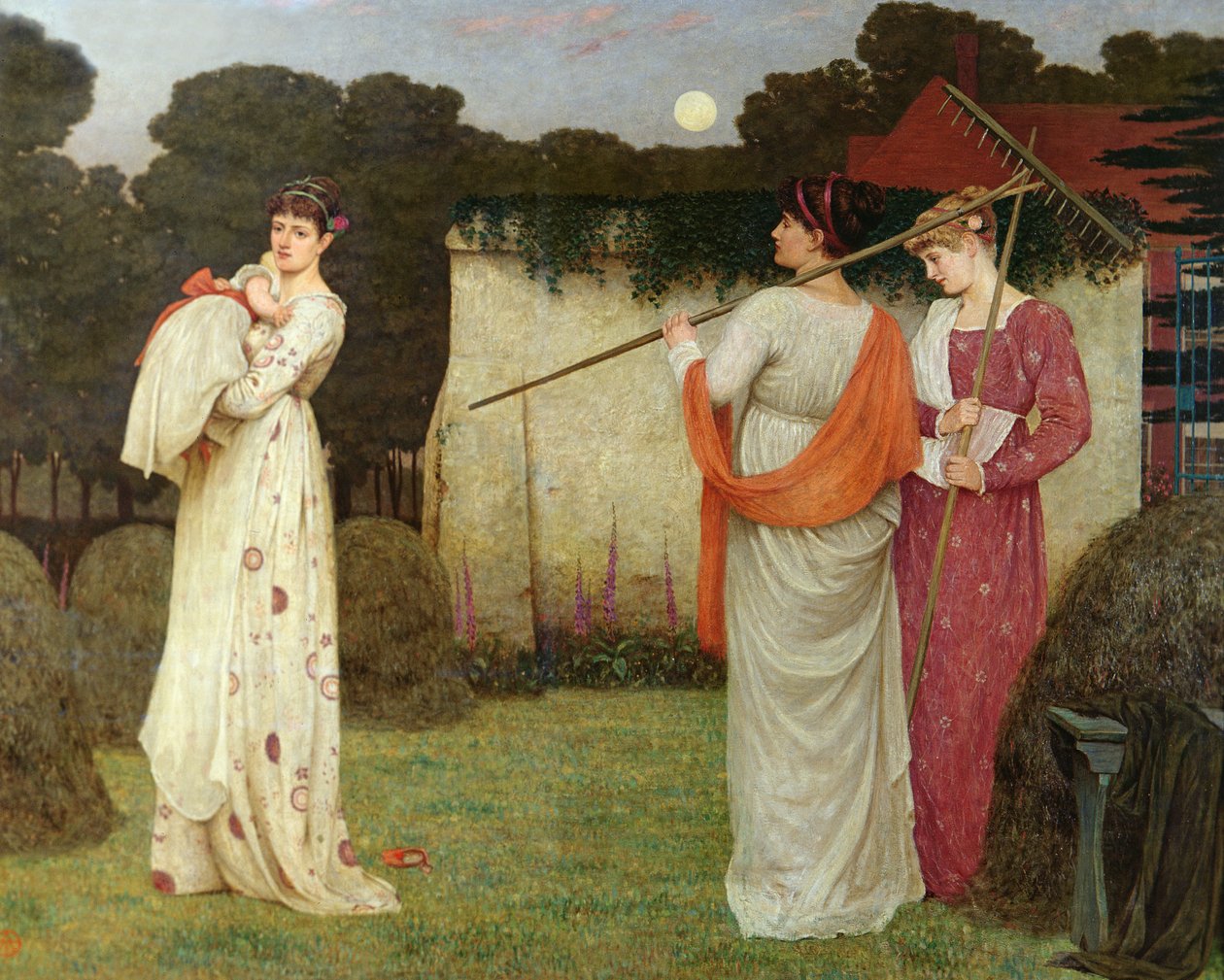Hayfield by Thomas Armstrong