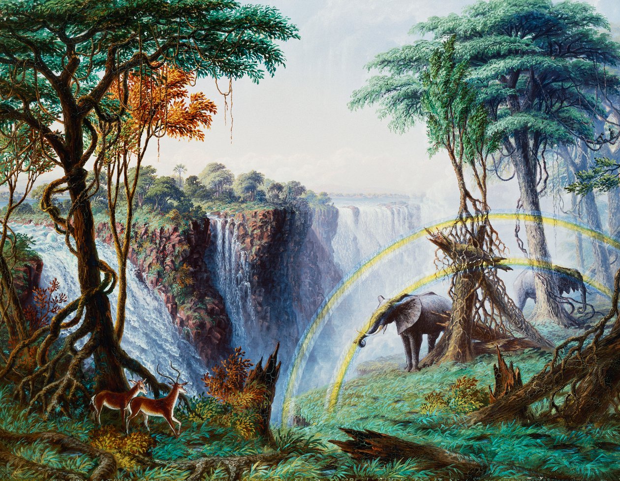 Mosi-O-A-Tunya by Thomas Baines