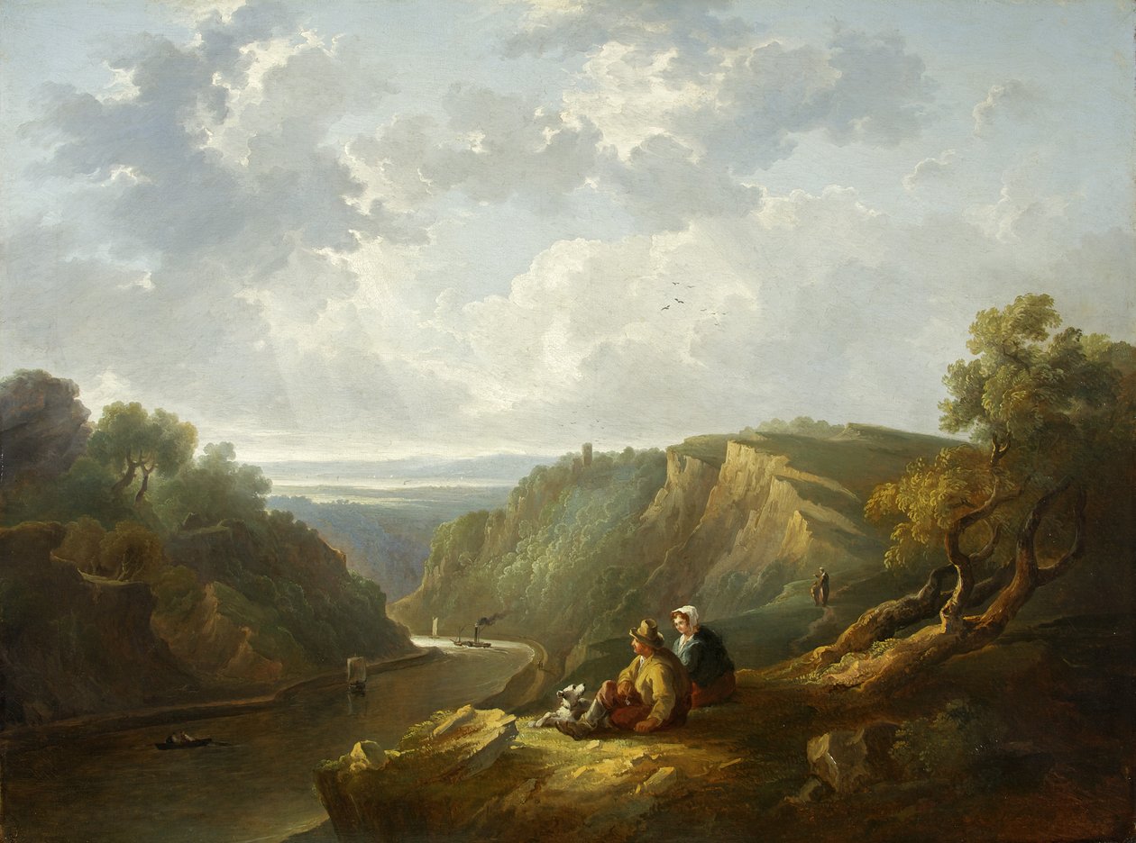 Avon Boğazı (tuval üzerine yağlı boya) by Thomas Barker