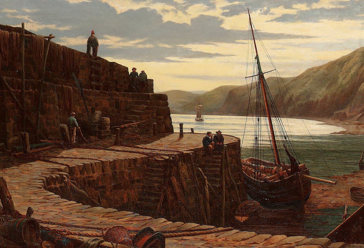 Rıhtım kenarında by Thomas Barrett