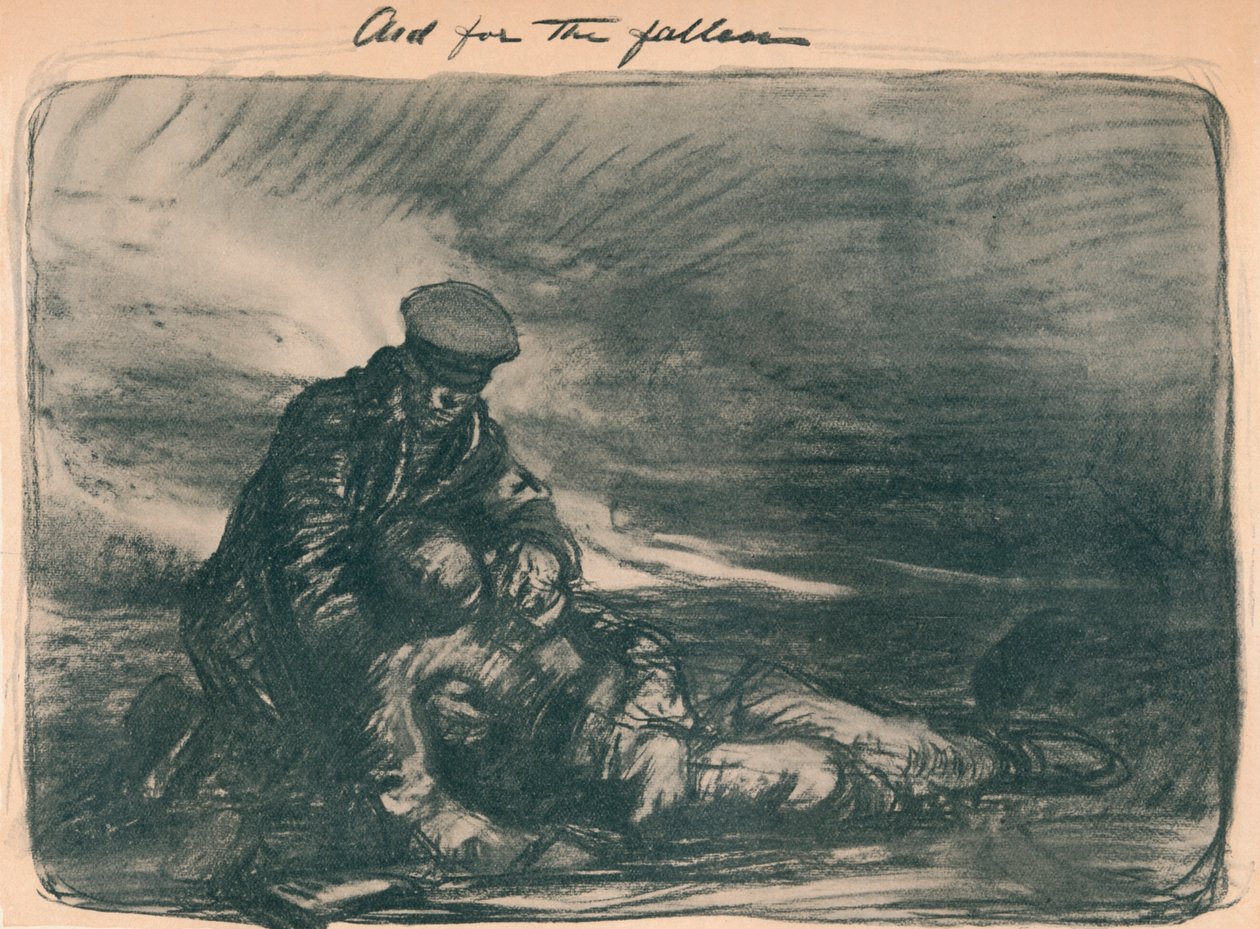 Düşmüşlere Yardım, 1914, 1914 by Thomas Brock