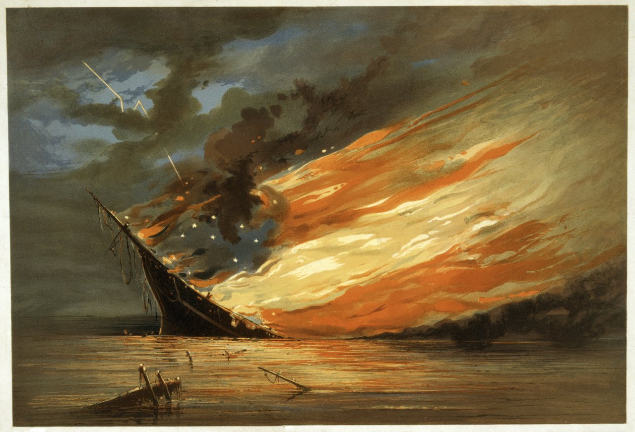 Dönüş veya Enkazdan Kurtulmuş, 1872 dolaylarında yayınlandı (chromolitho) by Thomas Brooks