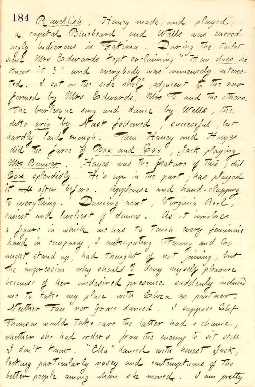 Thomas Butler Gunn Diaries- Cilt 11, sayfa 193, 26 Aralık 1859 by Thomas Butler Gunn