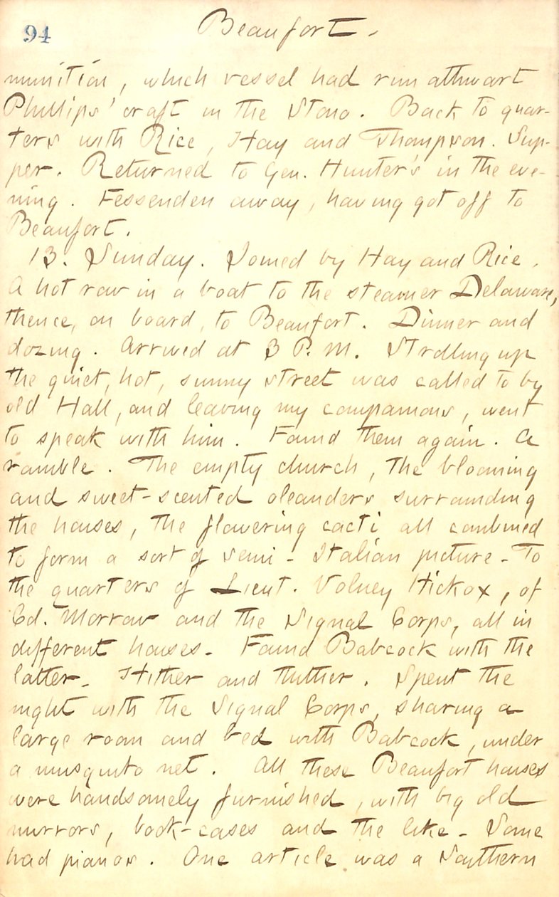 Thomas Butler Gunn Diaries- Cilt 20, sayfa 104, 12 Temmuz 1862 by Thomas Butler Gunn