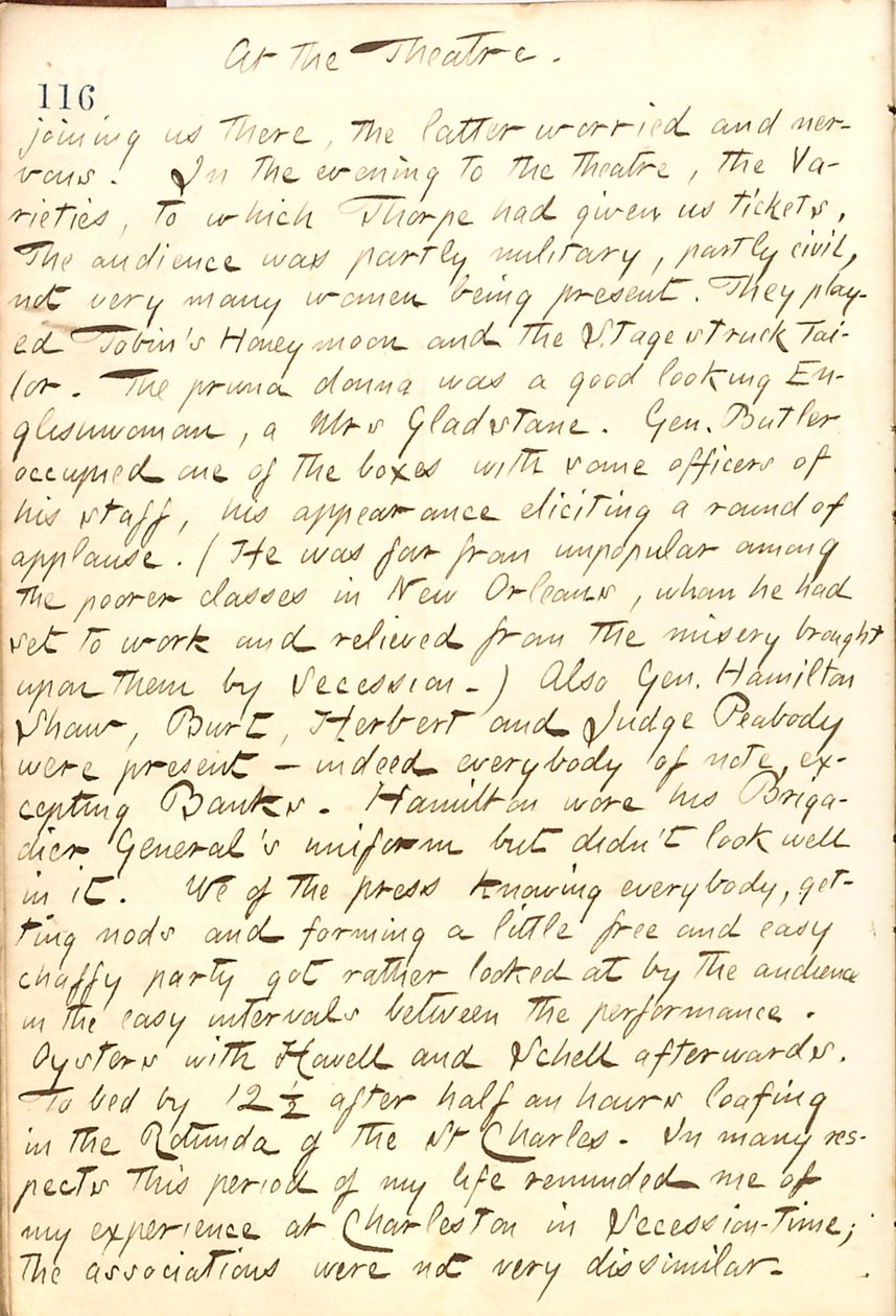 Thomas Butler Gunn Diaries- Cilt 21, sayfa 127, 22 Aralık 1862 by Thomas Butler Gunn