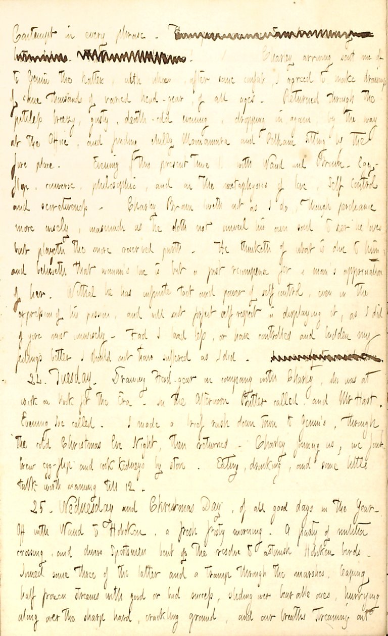 Thomas Butler Gunn Diaries- Cilt 2, sayfa 27, 23-25 Aralık 1850 by Thomas Butler Gunn