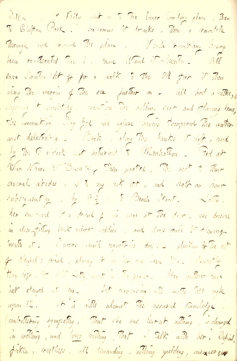 Thomas Butler Gunn Diaries- Cilt 5, sayfa 211, 5 Haziran 1853 by Thomas Butler Gunn