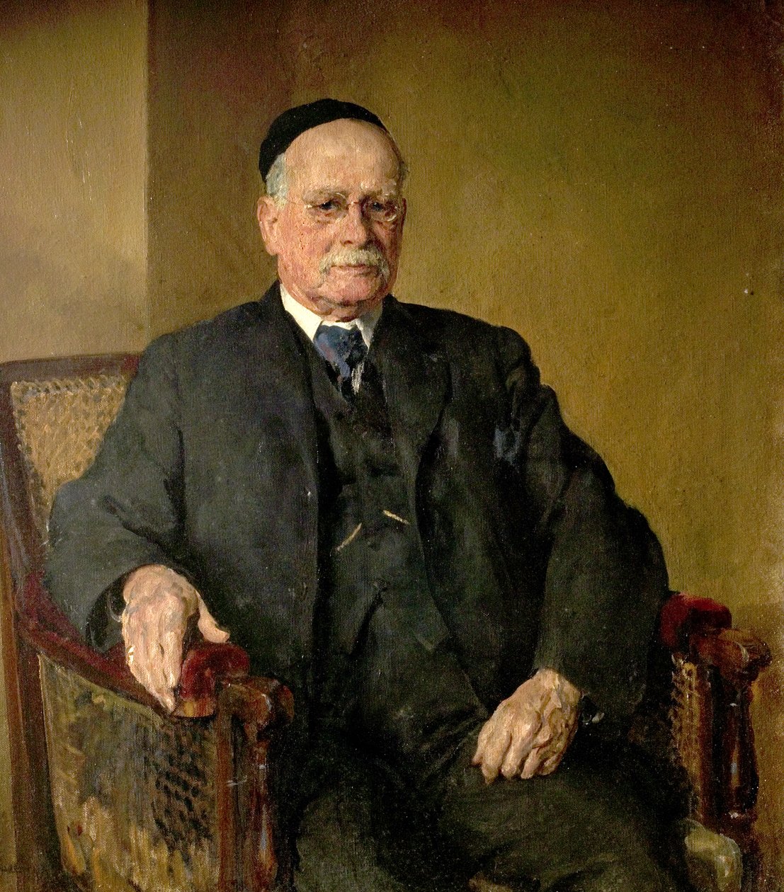 George Harry Wallis (tuval üzerine yağlıboya) by Thomas Cantrell Dugdale