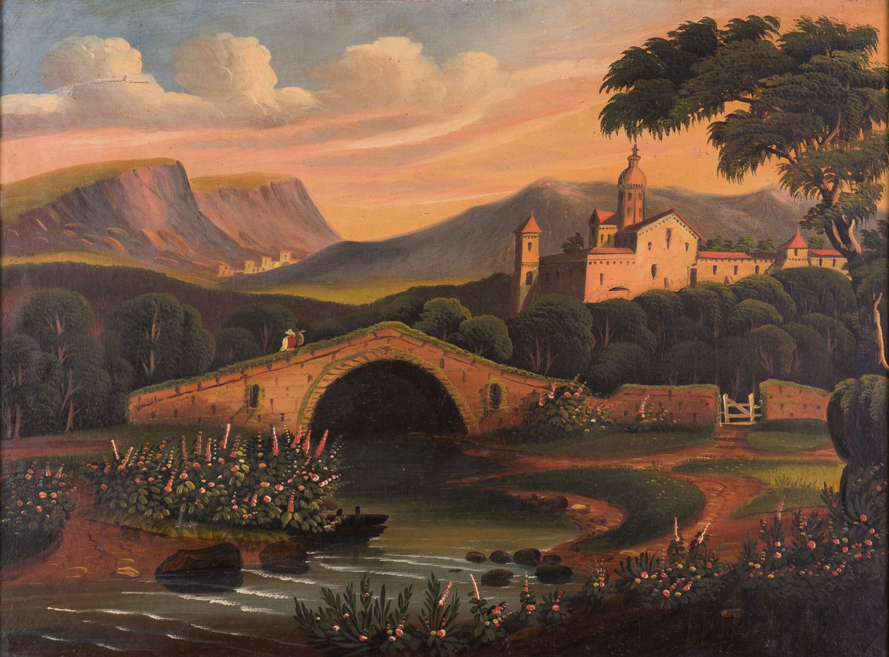 Köprülü İtalyan Sahnesi, 1840-1860 by Thomas Chambers