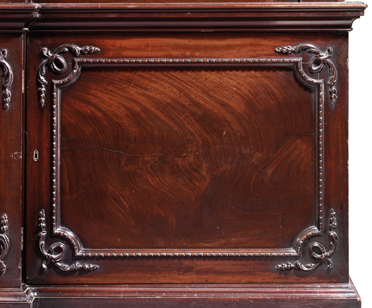 Bir George III ön kitaplık by Thomas Chippendale