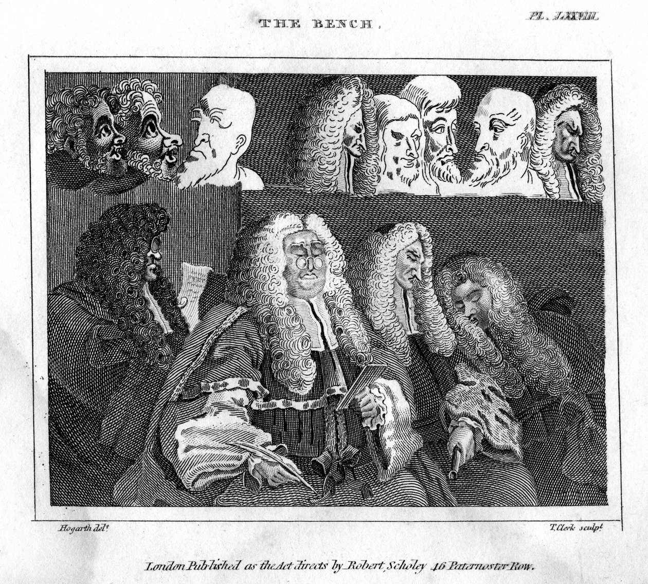 Bank, 18. yüzyıl. by Thomas Clerk