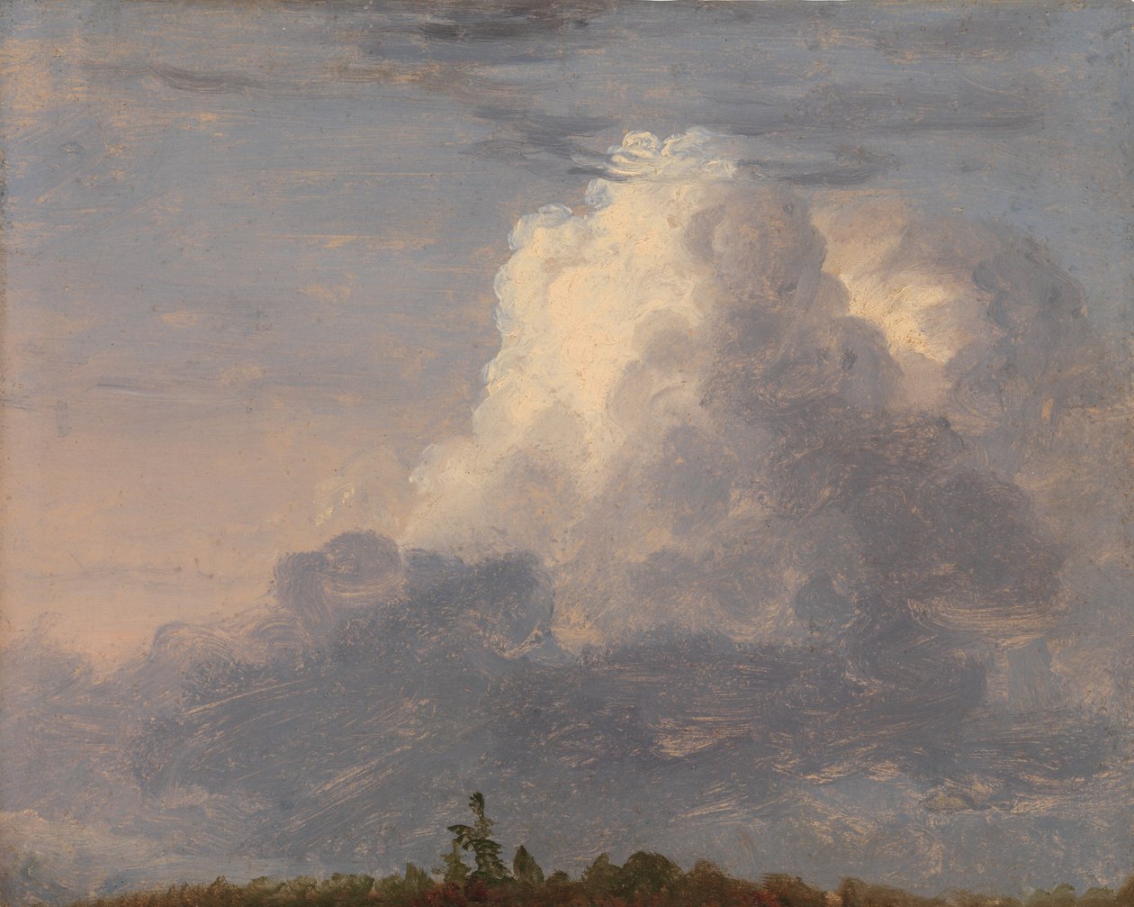 Bulutlar, yaklaşık 1838. by Thomas Cole