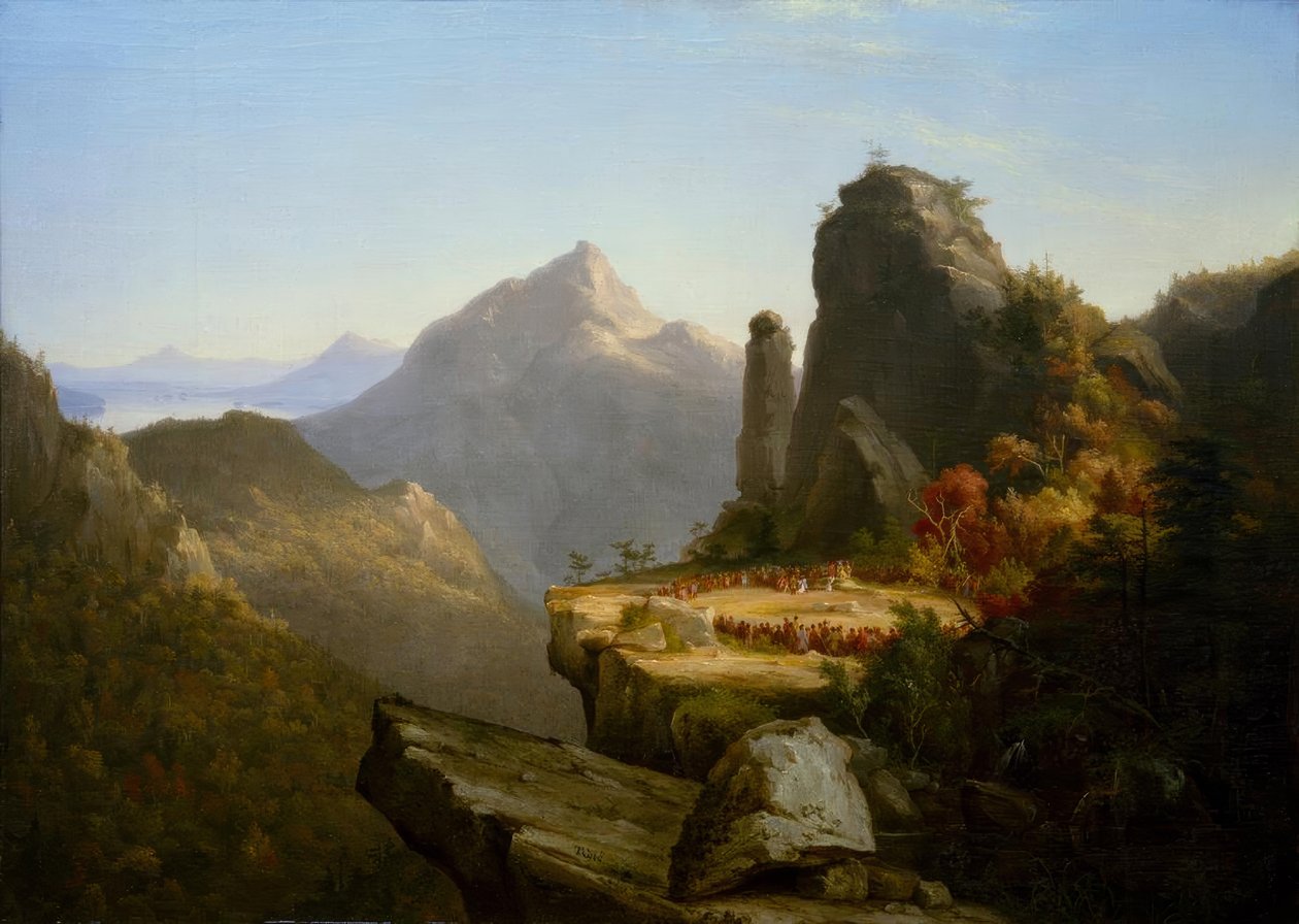 Cooper, Mohikanların Sonu / Th. Cole by Thomas Cole