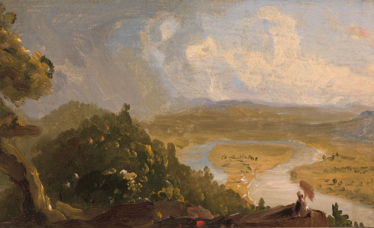 Bir Fırtınadan Sonra Mount Holyoke, Northampton, Massachusetts