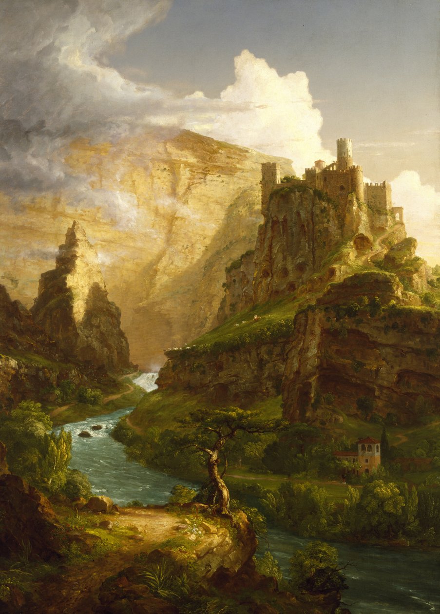Vaucluse Çeşmesi by Thomas Cole