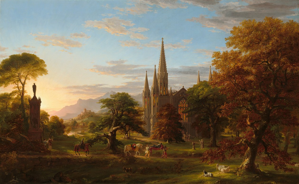 Dönüş, 1837. by Thomas Cole