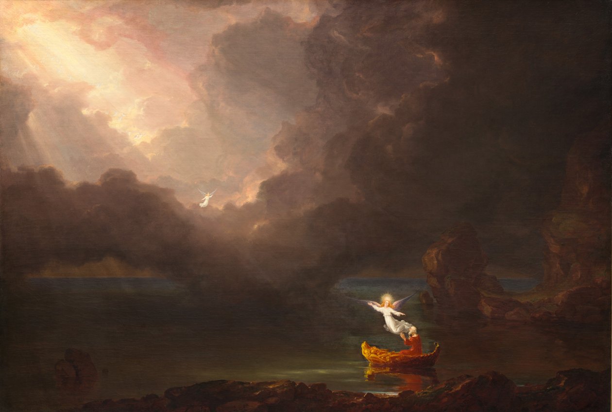 Yaşam Yolculuğu: Yaşlılık by Thomas Cole