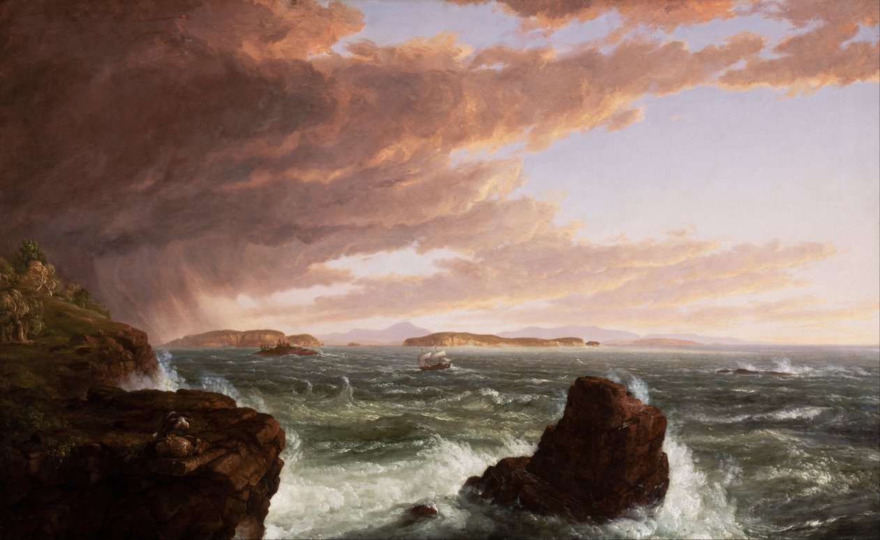Bir Fırtınadan Sonra Mt. Desert Island