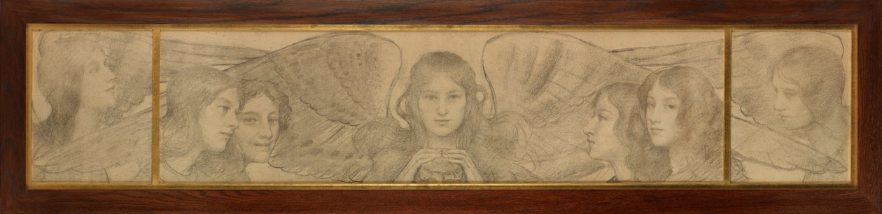 Meleklerin Üç Parçası by Thomas Cooper Gotch