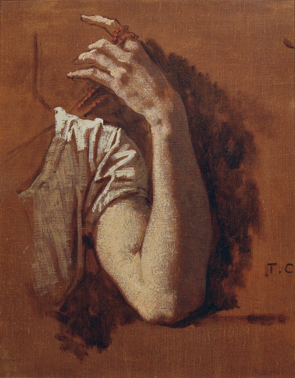kol çalışması by Thomas Couture
