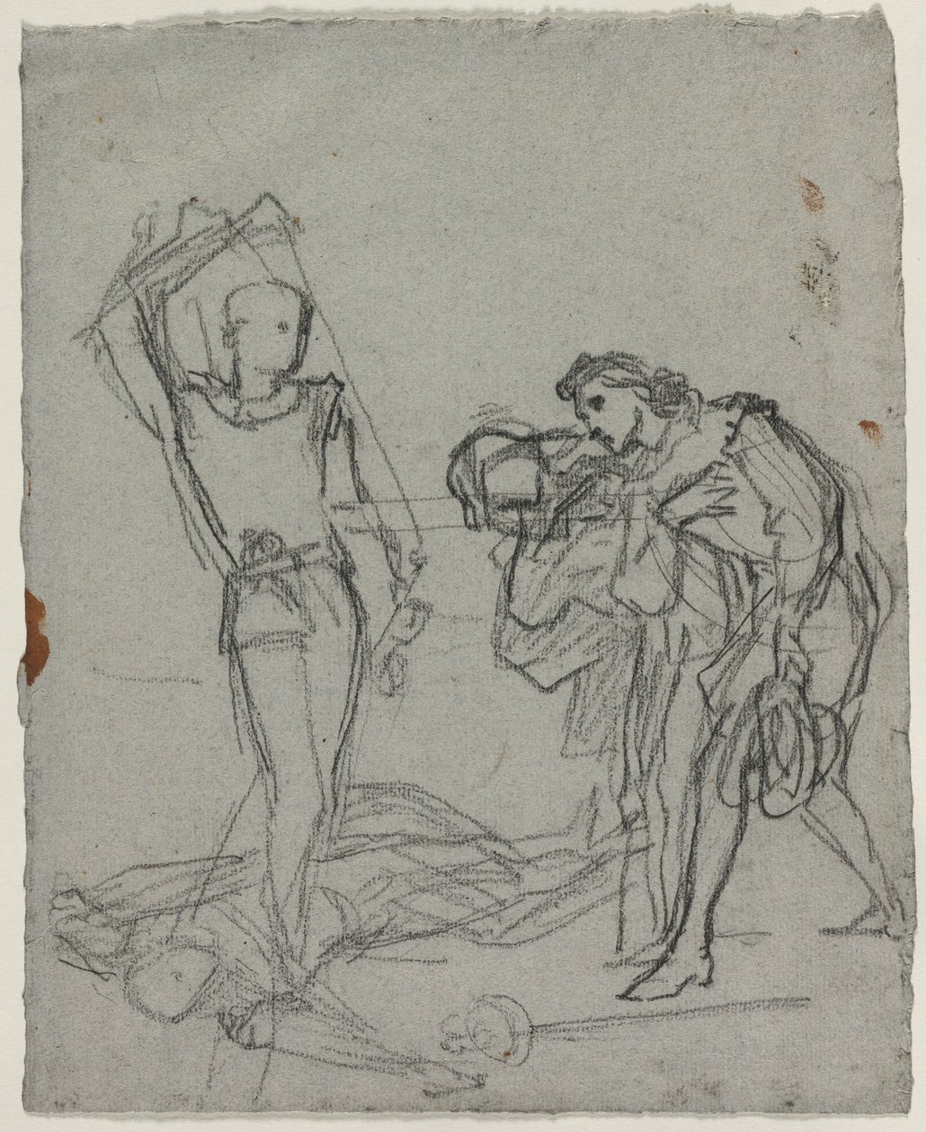 Maskeli Balodan Sonra Düello (rekto) by Thomas Couture